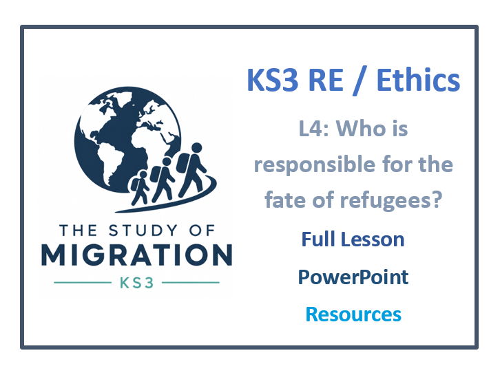 KS3 RE, Philosophy and Ethics: Migration Lesson 4 - Responsibility
