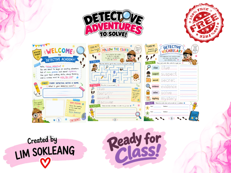 Detective Activity Book for Kids Ages 7–12