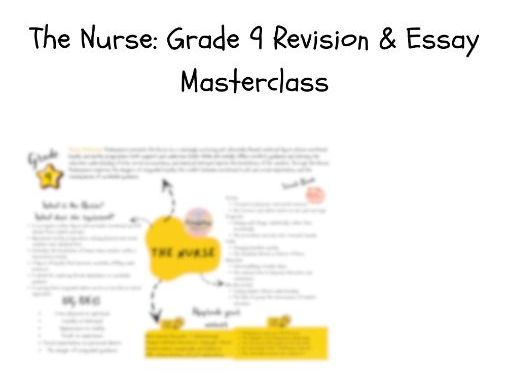The Nurse – Grade 9 Character Essay Plan and Vocabulary | Romeo and Juliet GCSE