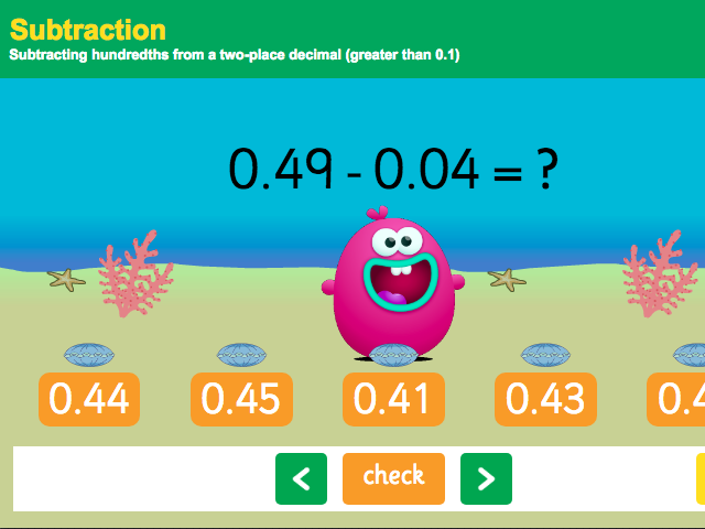 subtracting-with-decimals-hundredths-interactive-game-2-ks2-number-teaching-resources