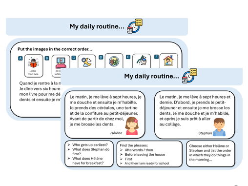 Daily Routine (French & German) - Ready-to-teach | Teaching Resources