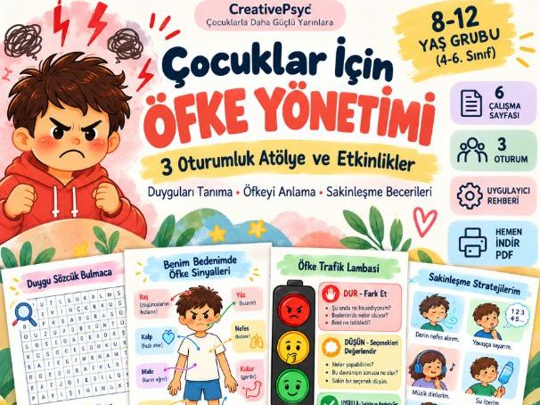 Anger Management for Kids | SEL Workshop & Printable Activities