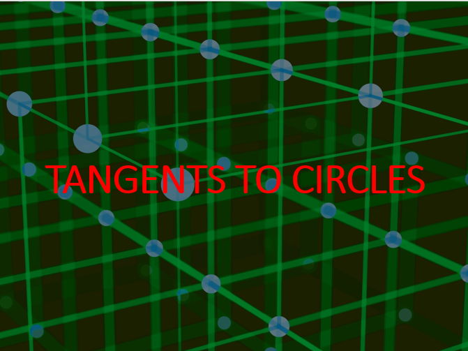 Tangents to Circles Teaching Resources