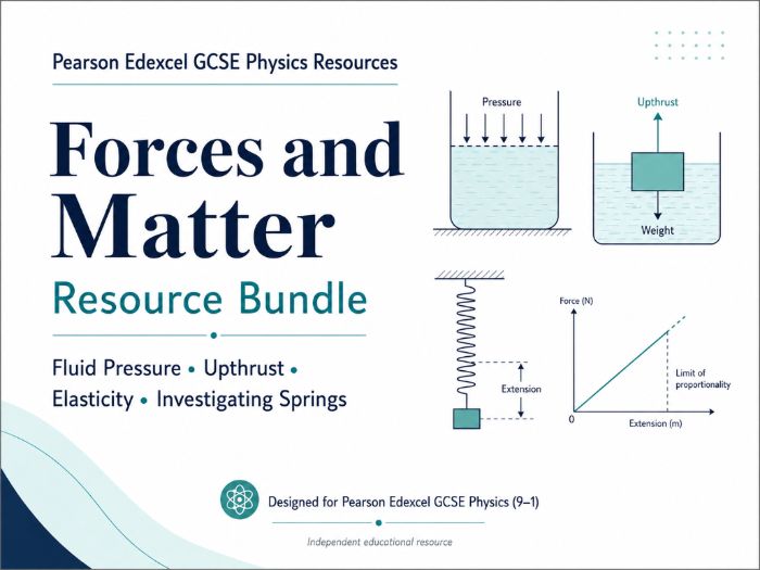 9b - Forces and Matter Pack - Physics GCSE Pearson Edexcel