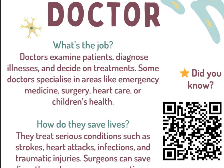 Careers That Save Lives: Science Careers Research & Reading Activity