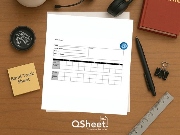 Band Track Sheet