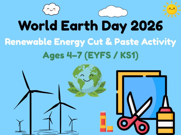 Earth Day 2026: Clean Power Sort (4-7)