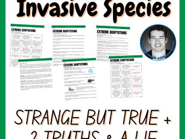 Invasive Species | Biology Strange But True Facts + 2 Truths & a Lie Activity