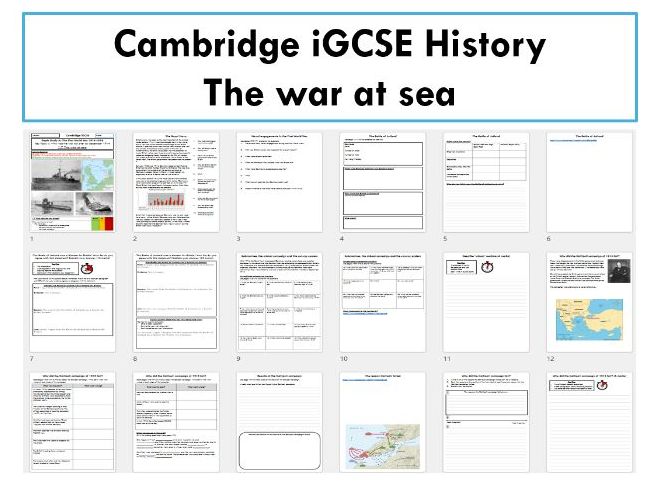 iGCSE | War at Sea