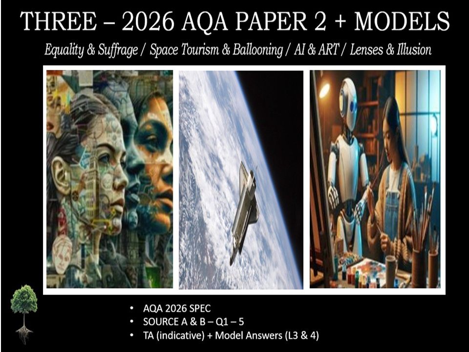 THREE - AQA PAPER 2 | 2026 FULL MOCKS | MODELS