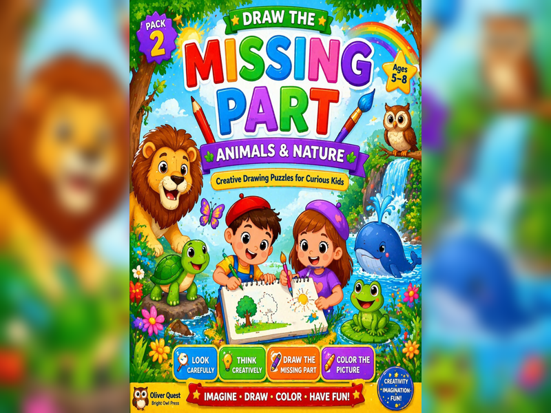 Draw the Missing Part Worksheets pack2