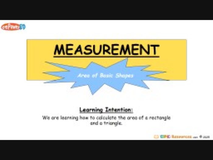 Editable Unit PowerPoints: Measurement Level 1 (Differentiated)