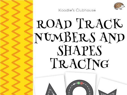 Road track numbers and shapes tracing