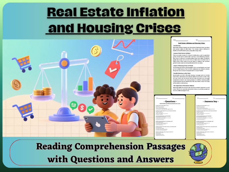 Real Estate Inflation and Housing Crises: An Economic Analysis: Reading Comprehension – Fun,