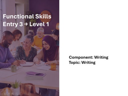 Functional Skills English Writing Master Pack (Entry 3–Level 1) Articles, Leaflets, Instructions &