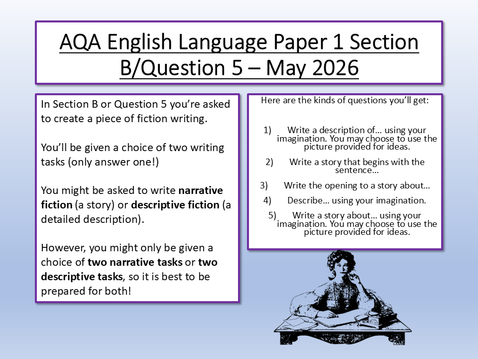 AQA English Language 2026 Paper 1 Q5
