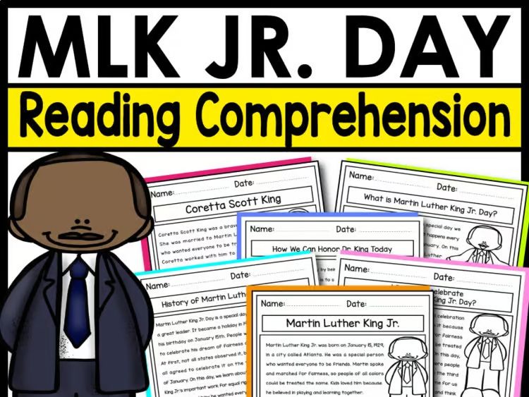 Martin Luther King Jr. Day Reading Passages MLK