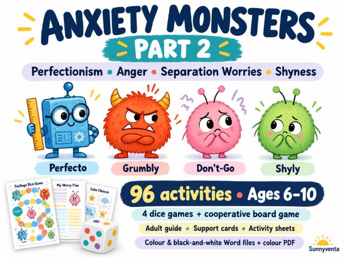 Part 2: Perfectionism, Anger, Separation Worries & Shyness