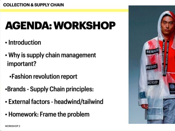 Fashion & Supply chain #2