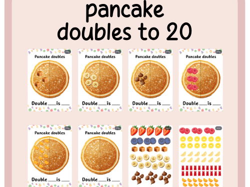 Pancake doubles-Maths- continuous provision