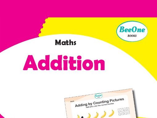 Addition for Preschoolers to KG | BeeOne Books for 2-5 Yrs