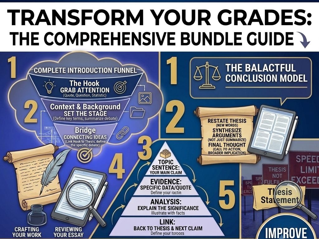 Mastering Essay Writing: Your Ultimate Step By step Lesson Pack for Teaching Essay Writing!