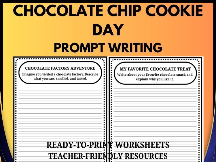 World Chocolate Day Writing Prompts | 30 Chocolate-Themed Creative Writing Activities