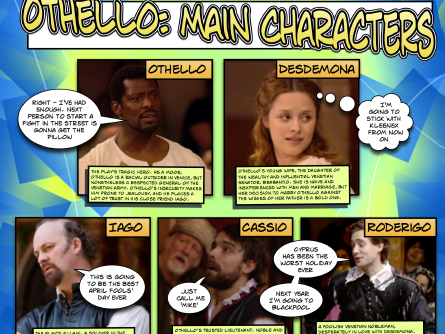 2 Othello Revision Posters