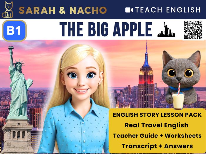 New York | B1 ESL Travel English Video Lesson