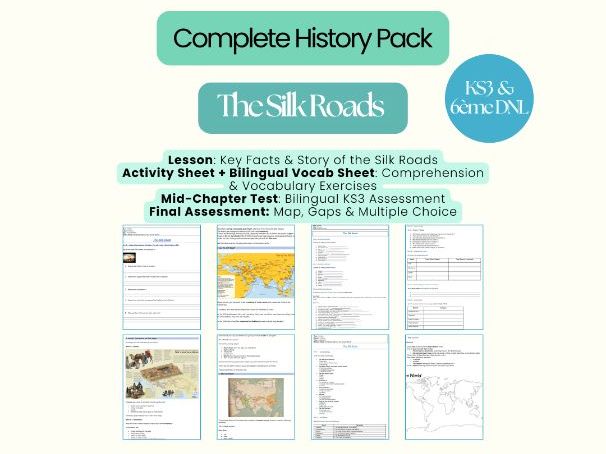 The Silk Road – Complete Lesson & Activities (Sixième / KS3 History)