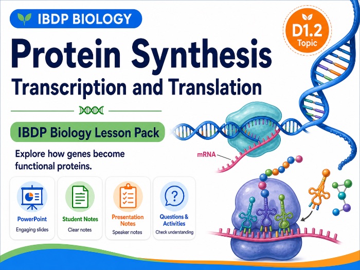 D1.2 Protein Synthesis Lesson Pack