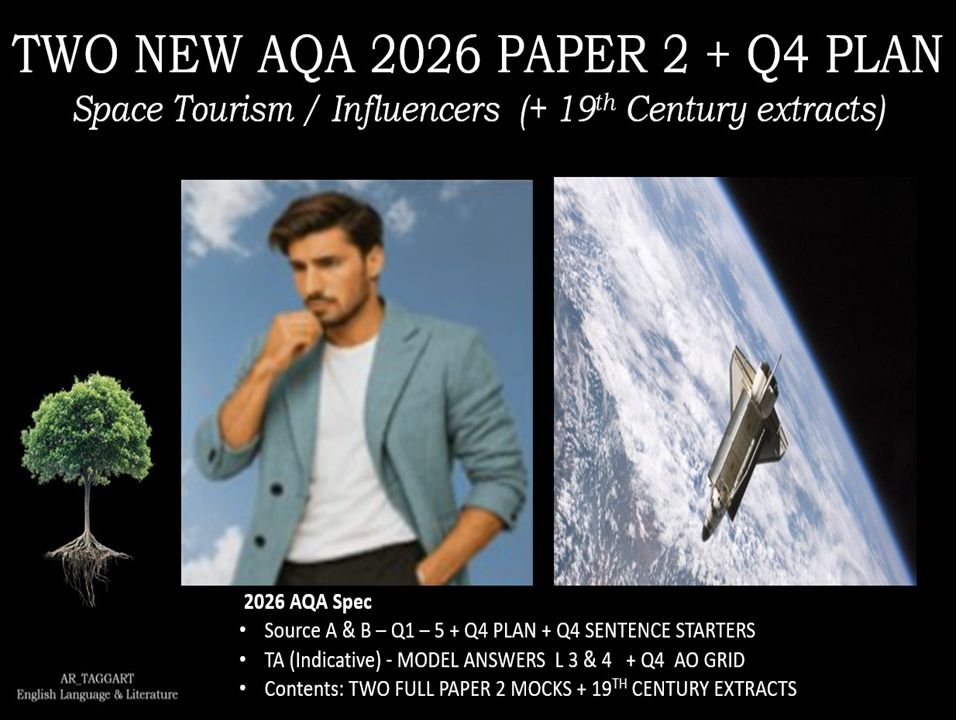 SPACE TOURISM / INFLUENCERS - PAPER 2 | 2026 FULL MOCK | Q4 PLAN