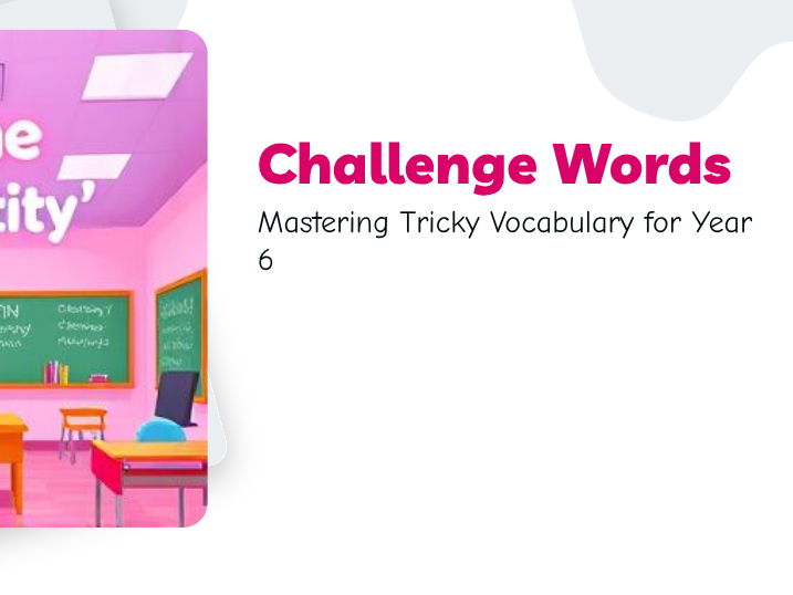 Y6  - Spelling PPTs - 6 Lessons