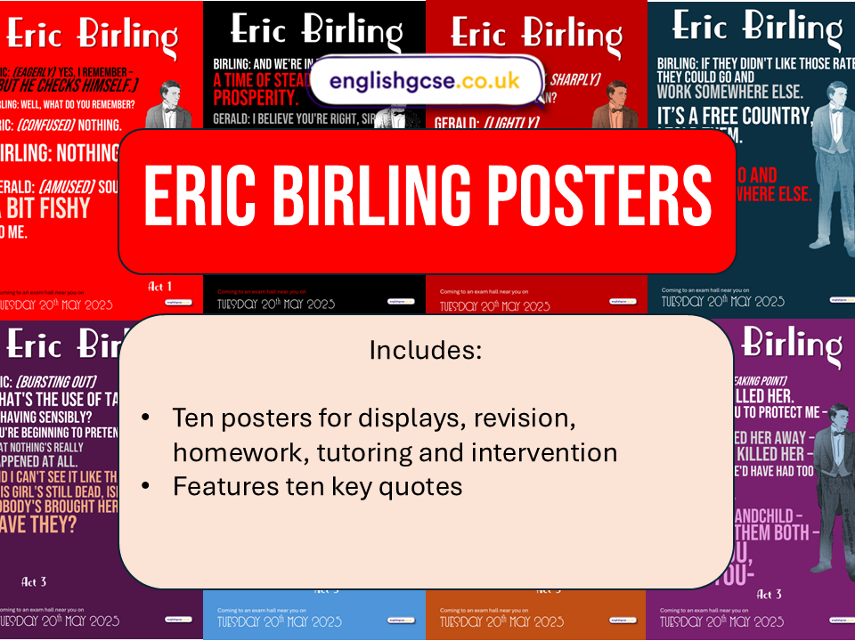 Eric Birling An Inspector Calls