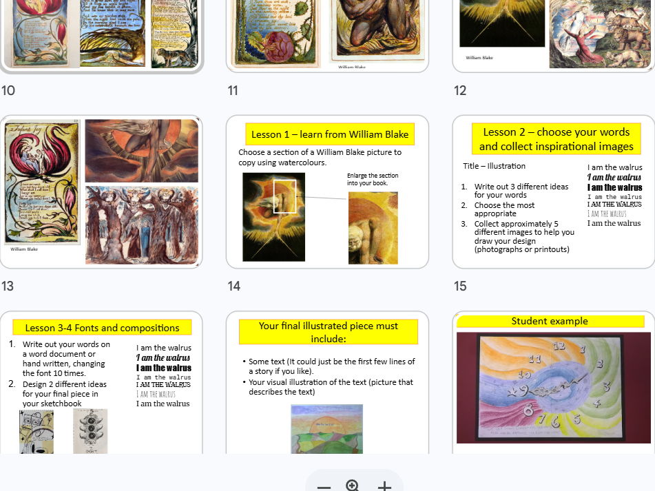 Art Lyric Illustration project