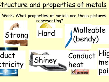 iGCSE Chemistry - Properties of Metals