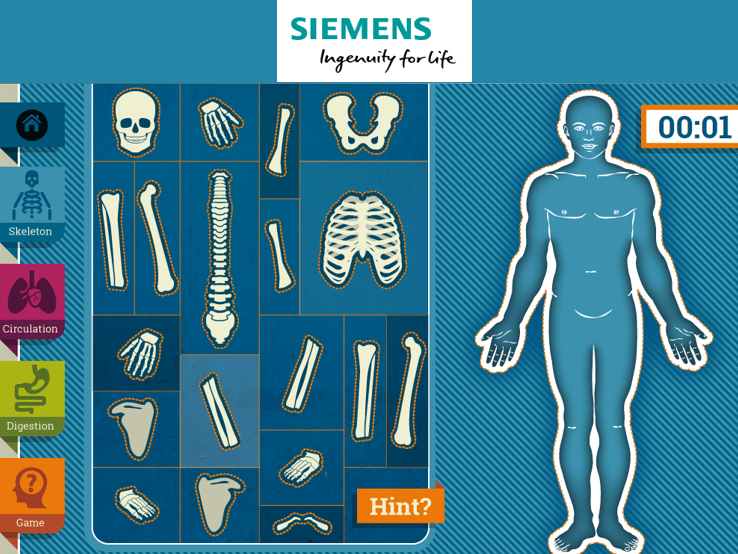 Siemens Education KS2 Activity 'The Human Body' Teaching Resources