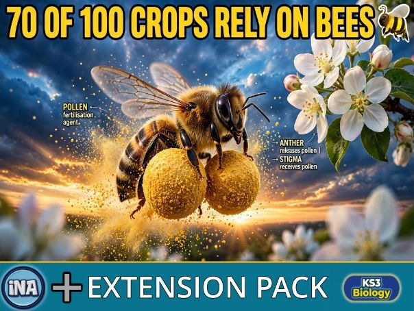 Pollination and Fertilisation - KS3 Biology Extension Pack