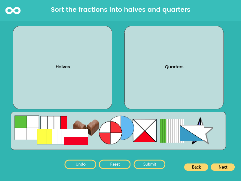 Fractions Half & Quarters Year 1 by skoolmaths Teaching Resources Tes
