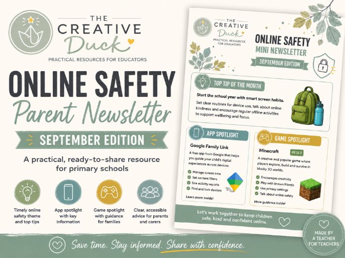 Online Safety Newsletter – September