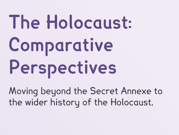 Anne Frank - 91����timony & the Reality of the Holocaust (PPT + Worksheet)
