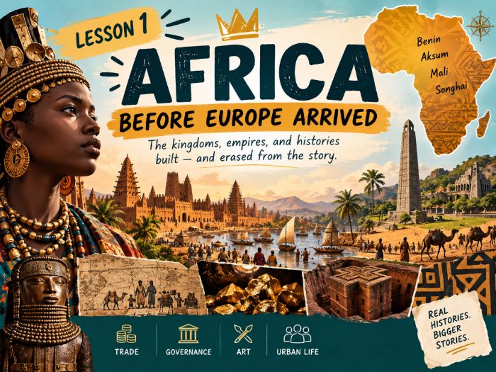 Lesson 1 of 15: Pre-Colonial Africa
