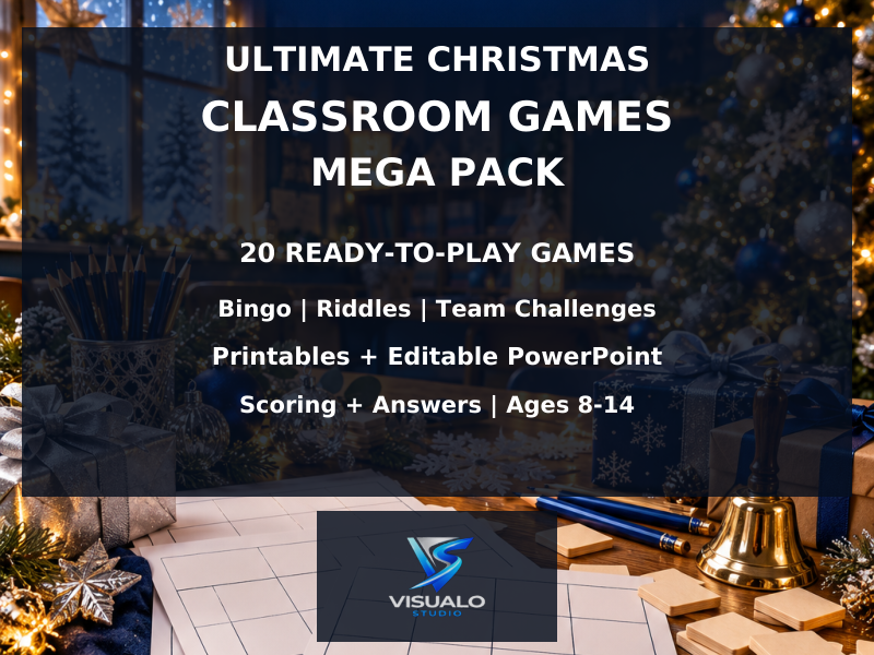 Ultimate Christmas Classroom Games Mega Pack
