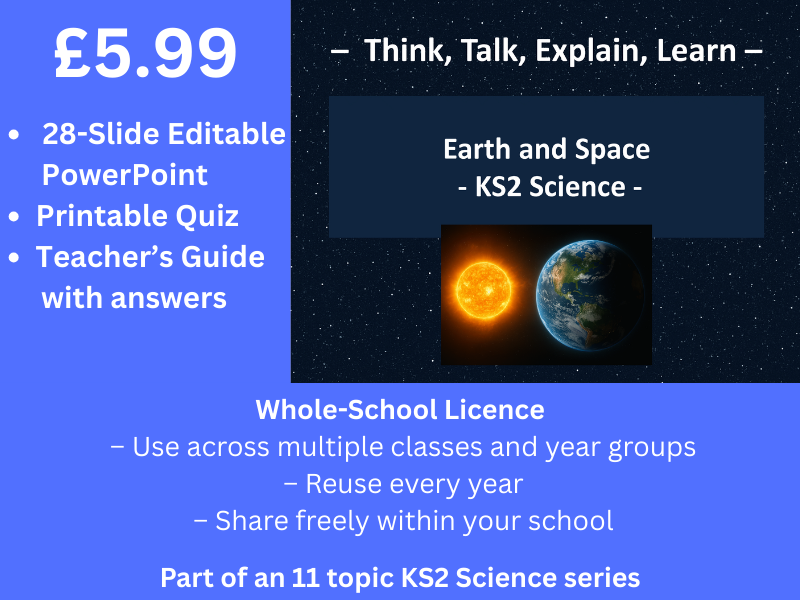 Earth and Space (KS2 Science)