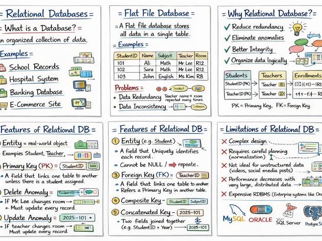 A3.1 Database Fundamentals – IB DP Computer Science (New Curriculum)