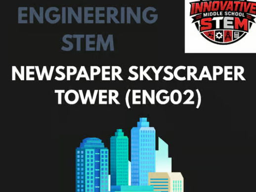 Newspaper Skyscraper Tower STEM Lab ENG02