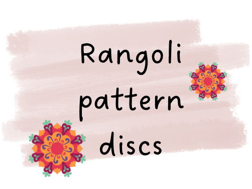 Rangoli Pattern Discs