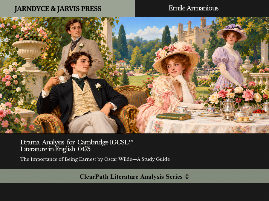 The Importance of Being Earnest: Cambridge 0475 | Complete Analysis, Revision Pack & Study Guide