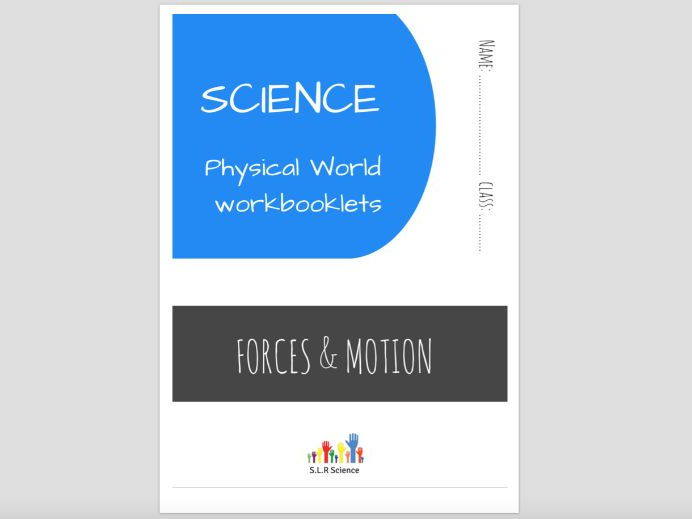 SPECIAL EDUCATION (SCIENCE) - FORCES, GRAVITY, MOTION, MASS, SPPED, WEIGHT science workbooklet