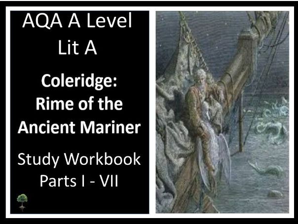 COLERIDGE - The Rime of the Ancient Mariner Study Workbook